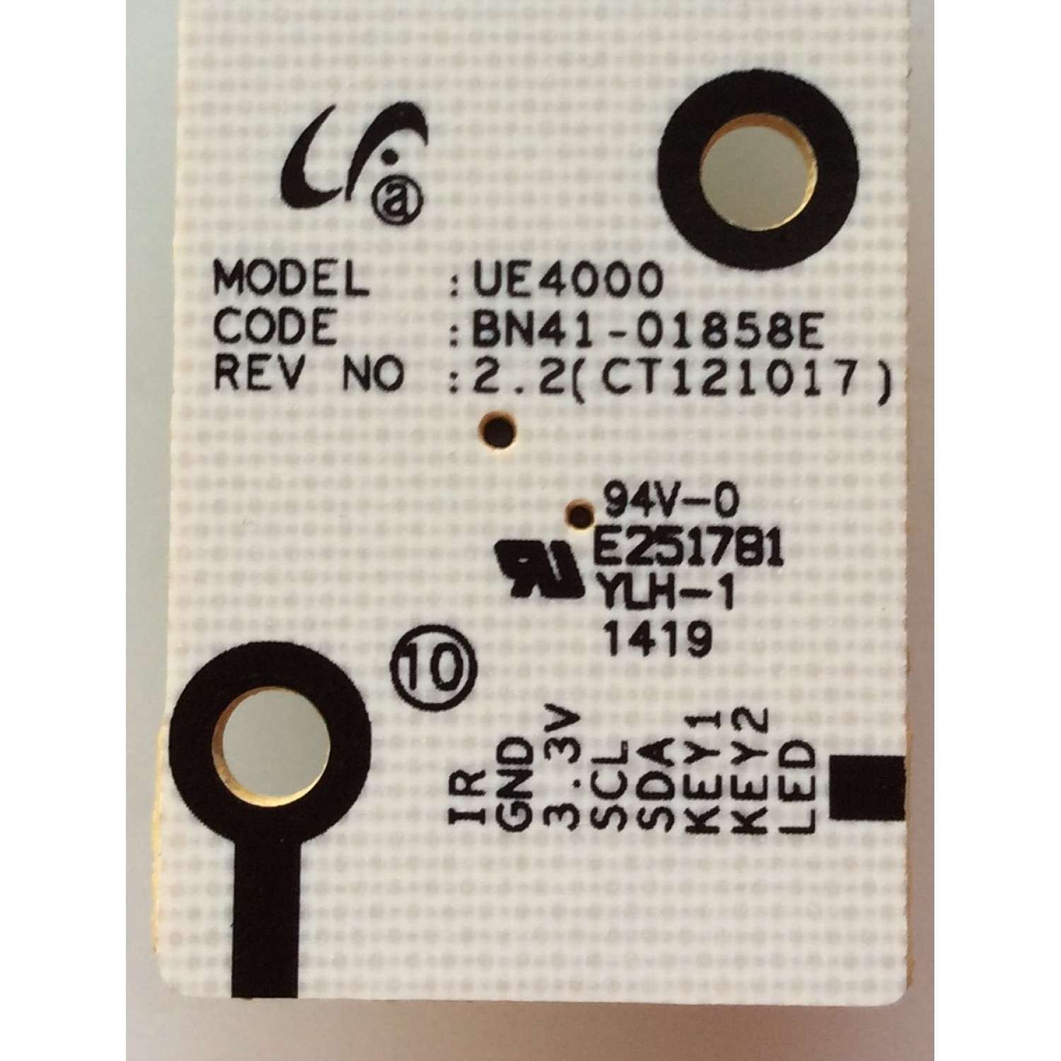 BOTONERA VIZIO / L55M90LO / 12556-1 / 48.75Q13.011 / MODELO M321i-A2 LWJ2OPAP / M321i-A2 LWJ2OPAQ / M501d-A2R LWJJOICP / M471i-A2 / M551d-A2R LWJJOJEP / M651d-A2R / M651d-A2 / M501D-A2 / M551D-A2 - Imagen 2